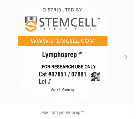 Lymphoprep, 6 x 500mL