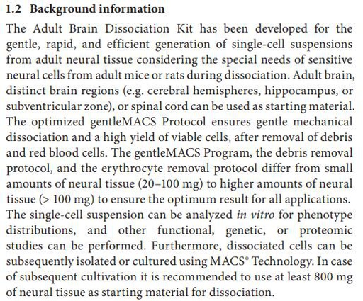 [044.130-107-677] Adult Brain Dissociation Kit [Kit]