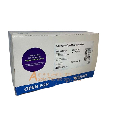 [002.10783641001] Polyethylene Glycol 1500 [10 x 4 ml]